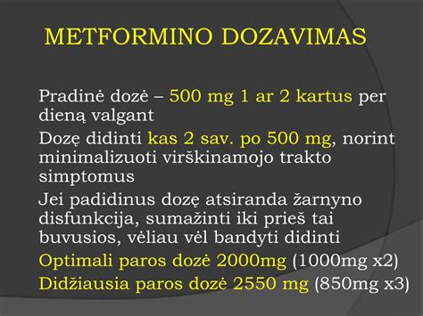 metformino tablečių pakuotė ir vaisingumo koncepcija