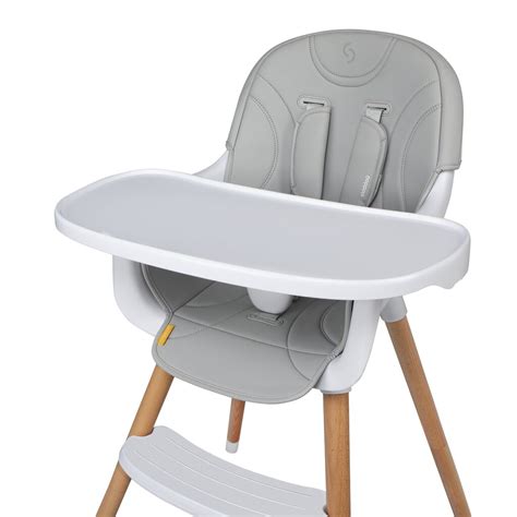 medinės maitinimo kėdutės stabilumas