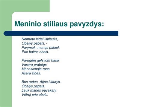 Nėščiosios sluoksniavimo stiliaus pavyzdys