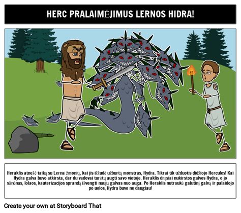 Heraklis kovoja su Lernos hidra