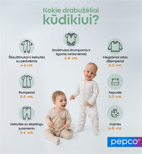 kūdikio kraitelio daiktai