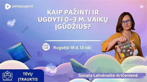 vaikų ugdymas ir pagalba