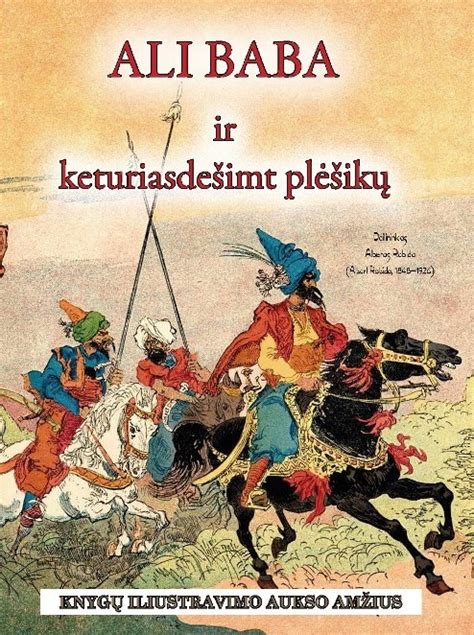 Albero Robidos iliustracija knygai apie Ali Babą