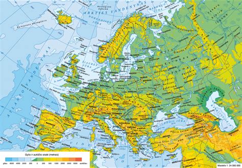 Averto pristatymo geografija Europoje