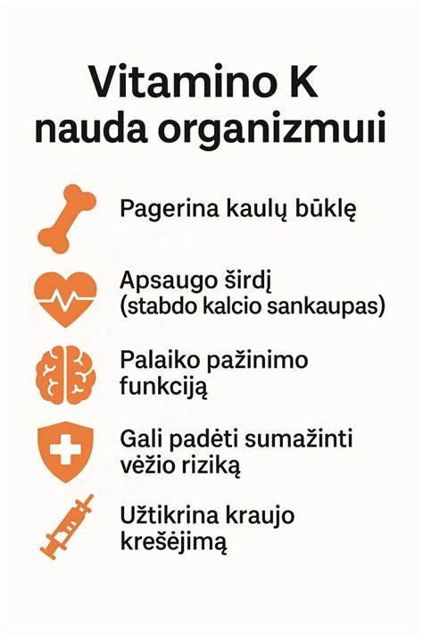 Vitamino K svarba naujagimiams