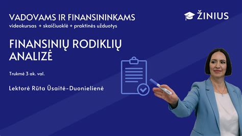 Infografika: Finansinių rodiklių analizė