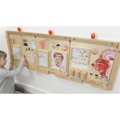 Masterkidz sieninė lenta su priedais