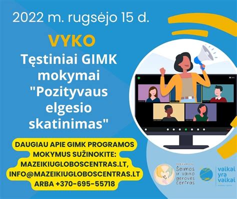 būsimi globėjai mokymų metu