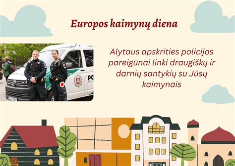 Kaimynų konfliktų iliustracija