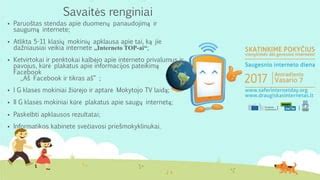 Infografika apie interneto svetainių saugumą