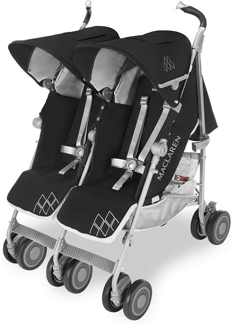 Maclaren Twin Techno Black vežimėlio detalės
