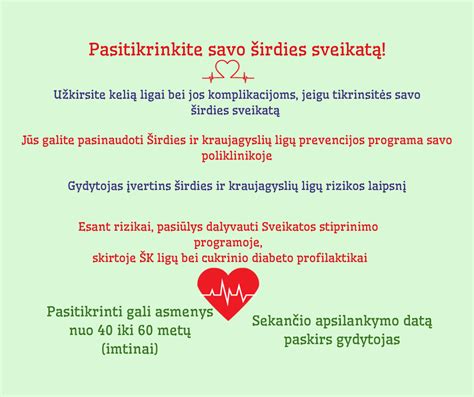 Širdies, inkstų ir sąnarių diagrama