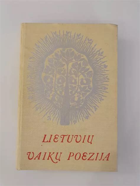 Knygos su lietuvių vaikų poezija