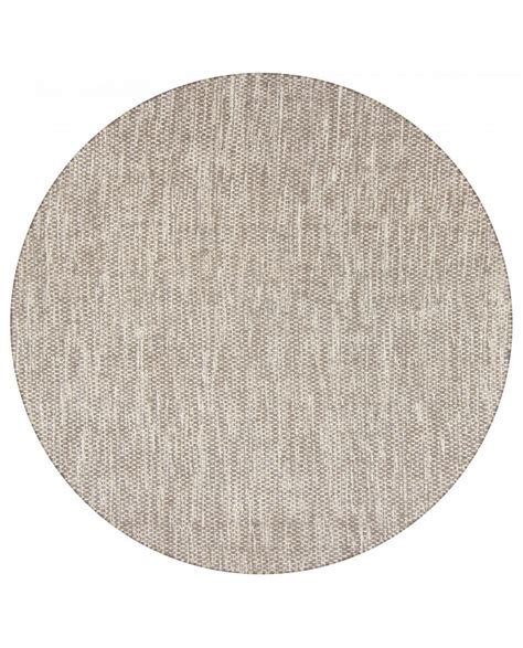 Apvalus kilimas su geometriniais raštais