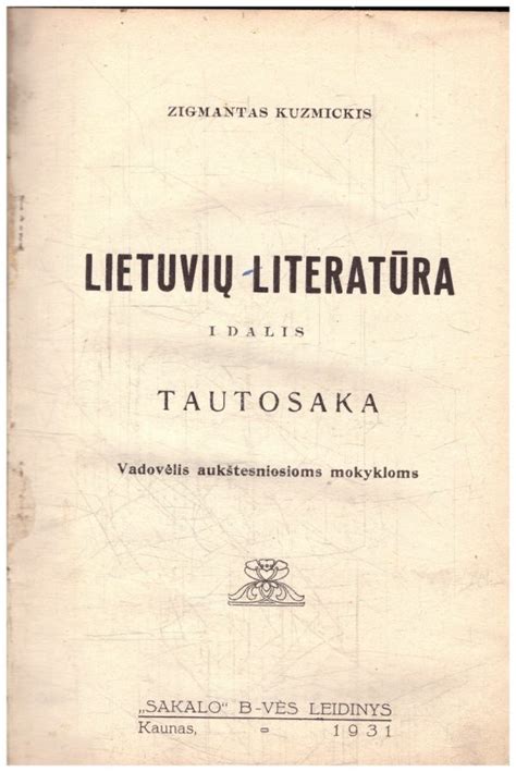 literatūra ir kūryba
