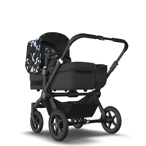 Bugaboo Donkey vežimėlis transformuojasi iš mono į duo