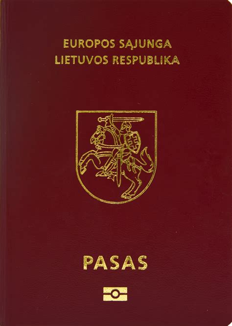 Lietuvos Respublikos pasas ir vėliava