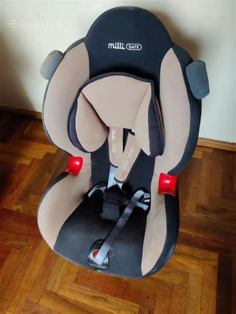 Milli SAFE automobilinė kėdutė su šoninėmis apsaugomis