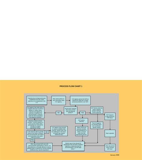 schema of paternity establishment process