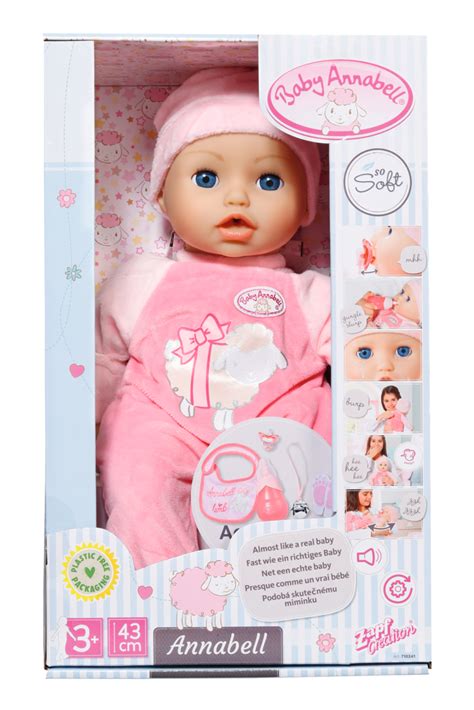 Baby Annabell geriantis vandens iš buteliuko