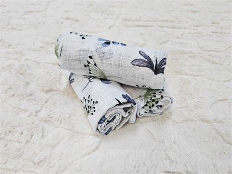 Kūdikių marlės audinio tekstūra