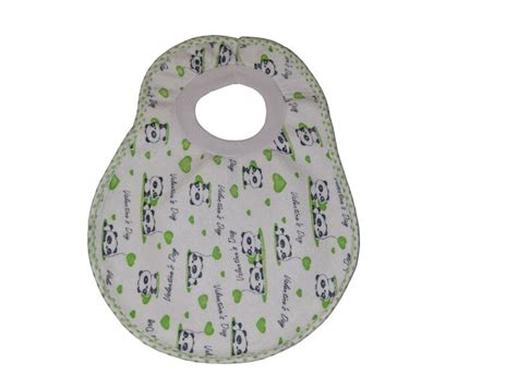 Įvairių formų kūdikių seilinukų pavyzdžiai