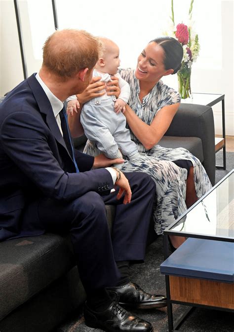 Princas Harry ir Meghan Markle su sūnumi Archie Los Andžele