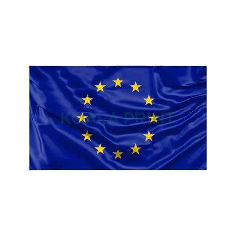 Europos Sąjungos vėliava su sveikatos simboliu