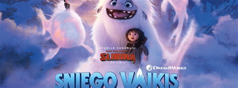 Pagrindiniai filmo „Sniego vaikis“ veikėjai: Ji, Džinas, Pengas ir Everestas