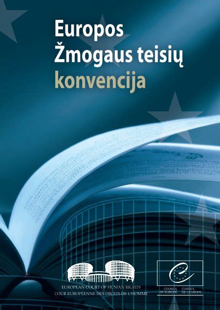 Europos Žmogaus Teisių ir Biomedicinos Konvencijos (Ovjedo) viršelis