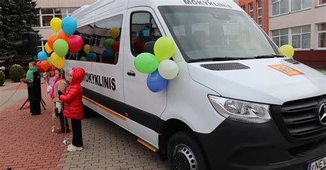 vaikų pavėžėjimo autobusiukas