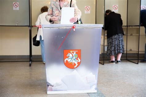 Nuotrauka: Balsadėžė per Lietuvos Prezidento rinkimus