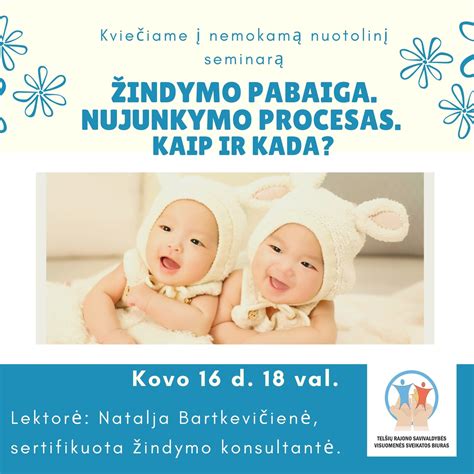 Kūdikio nujunkymo procesas