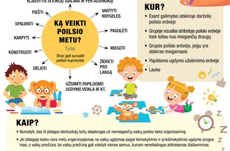 Vaikų poilsio formos darželyje