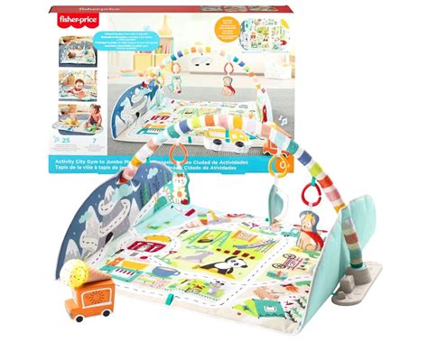 Fisher-Price lavinamasis kilimėlis su kūdikiu įvairiose padėtyse