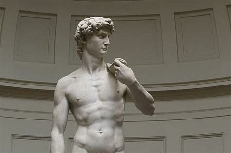 Mikelandželo statula Dovydas