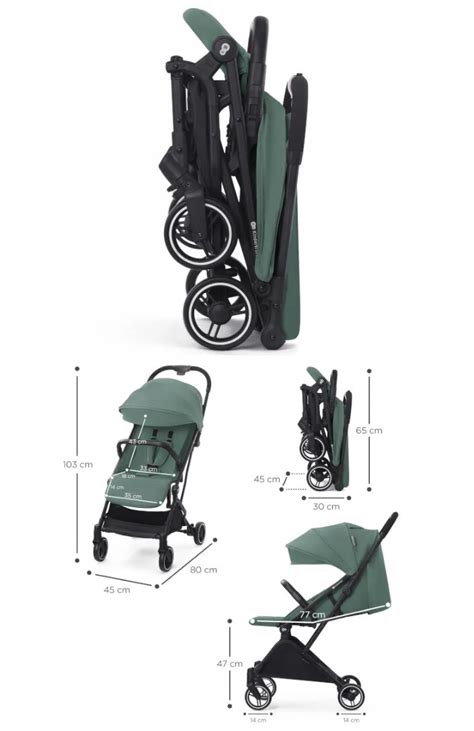 Maclaren vežimėlio sulankstymo mechanizmo schema