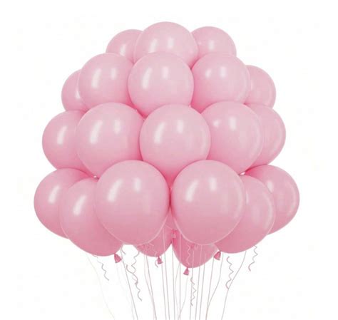 Rožiniai ir mėlyni balionai šventei