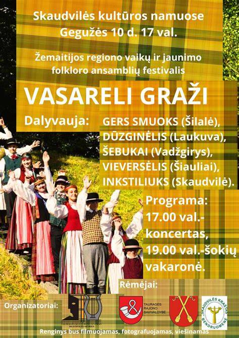 Žemaitijos regiono kultūrinės veiklos akimirkos