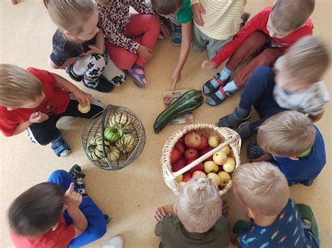 vaikai žaidžia edukacinį žaidimą apie daržoves