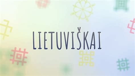 Šeima kalba lietuviškai namuose