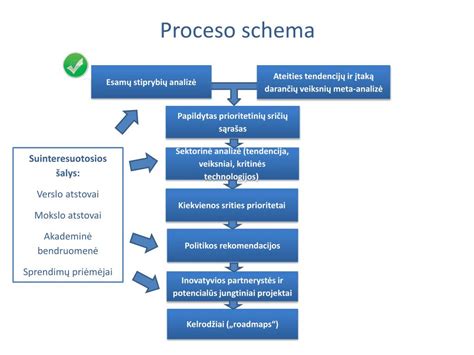 Teisminio proceso schema tėvystės nustatymo atveju