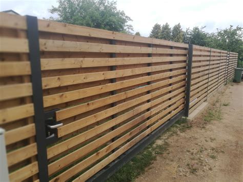 medinės tvoros tipai