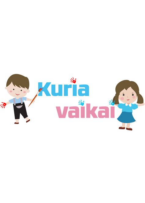 Vaikai kuria piešinius projekte