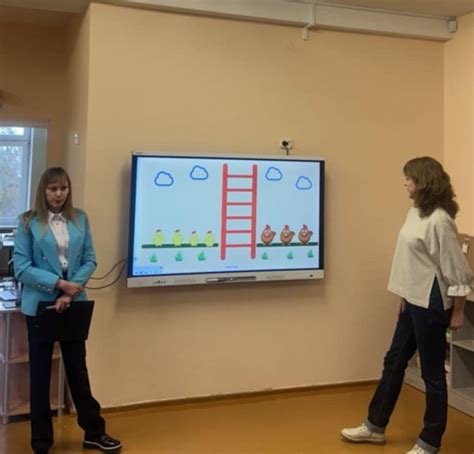 Vaikų įsitraukimas naudojant išmaniąją lentą