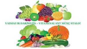 daržovės ant virtuvės stalo