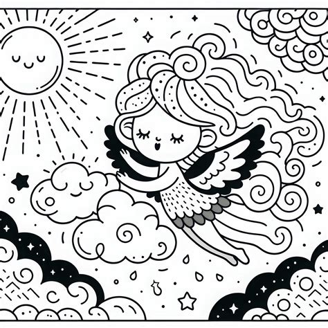 Ilustracija su daržovėmis ir saulės spinduliais