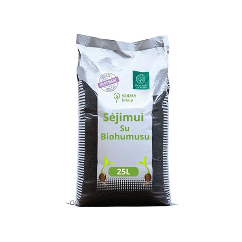 Derlingos žemės su biohumusu pavyzdys