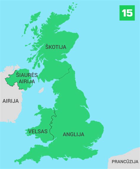 Didžiosios Britanijos universitetų žemėlapis