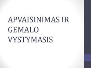 Gemalo vystymasis per 8 savaites